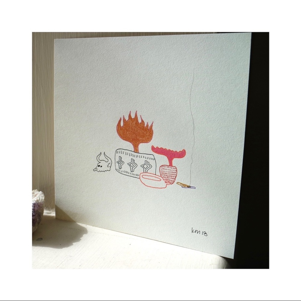 ORIGINAL DRAWING with INK + PENCIL